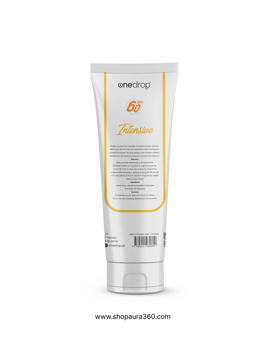 One Drop Sunblock Cream SPF 60 | 100ml – Advanced UV Protection & Hydration