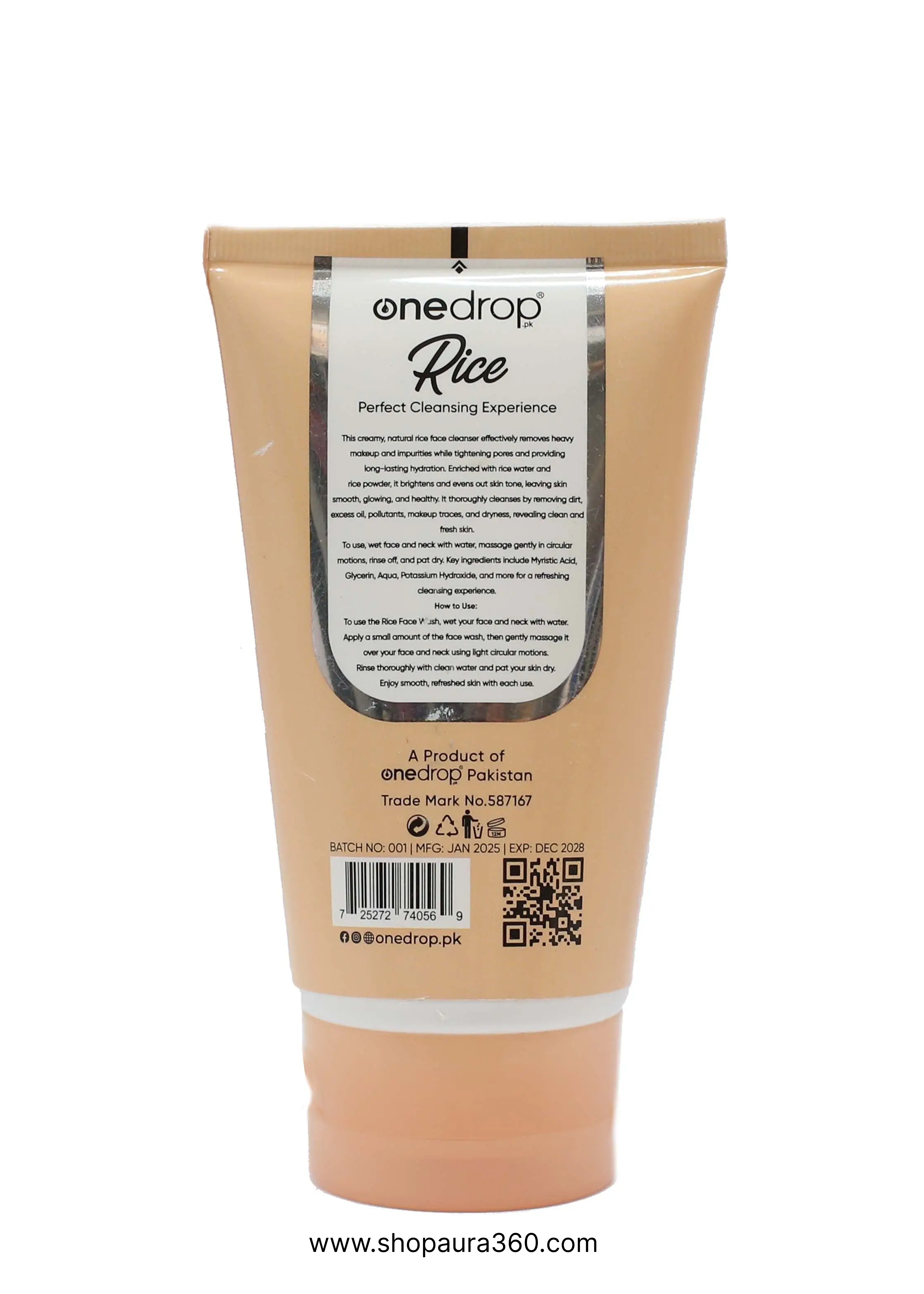 One Drop Rice Face Wash – 120ml