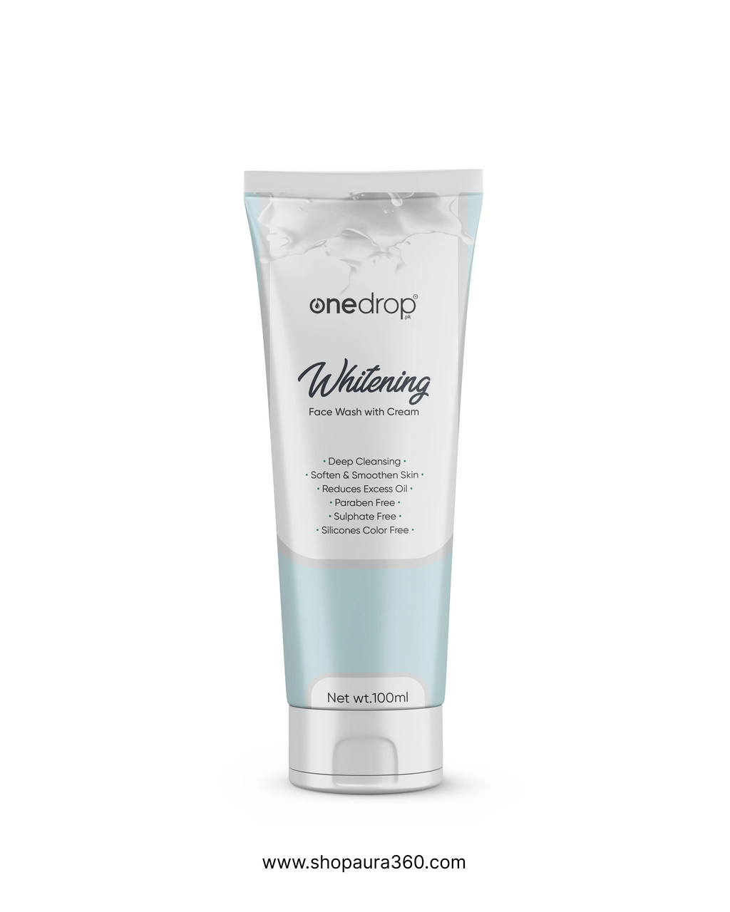 One Drop Whitening Facewash 100ml – 100% Brighter, Clearer, and Radiant Skin