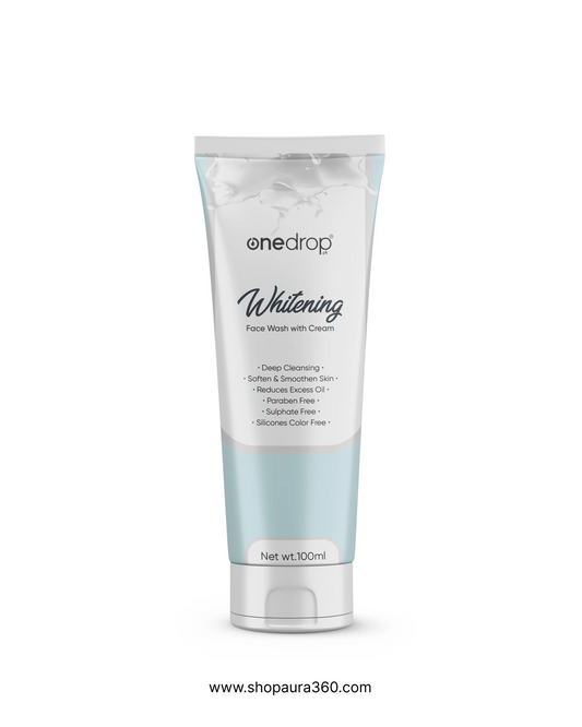 One Drop Whitening Facewash 100ml – 100% Brighter, Clearer, and Radiant Skin