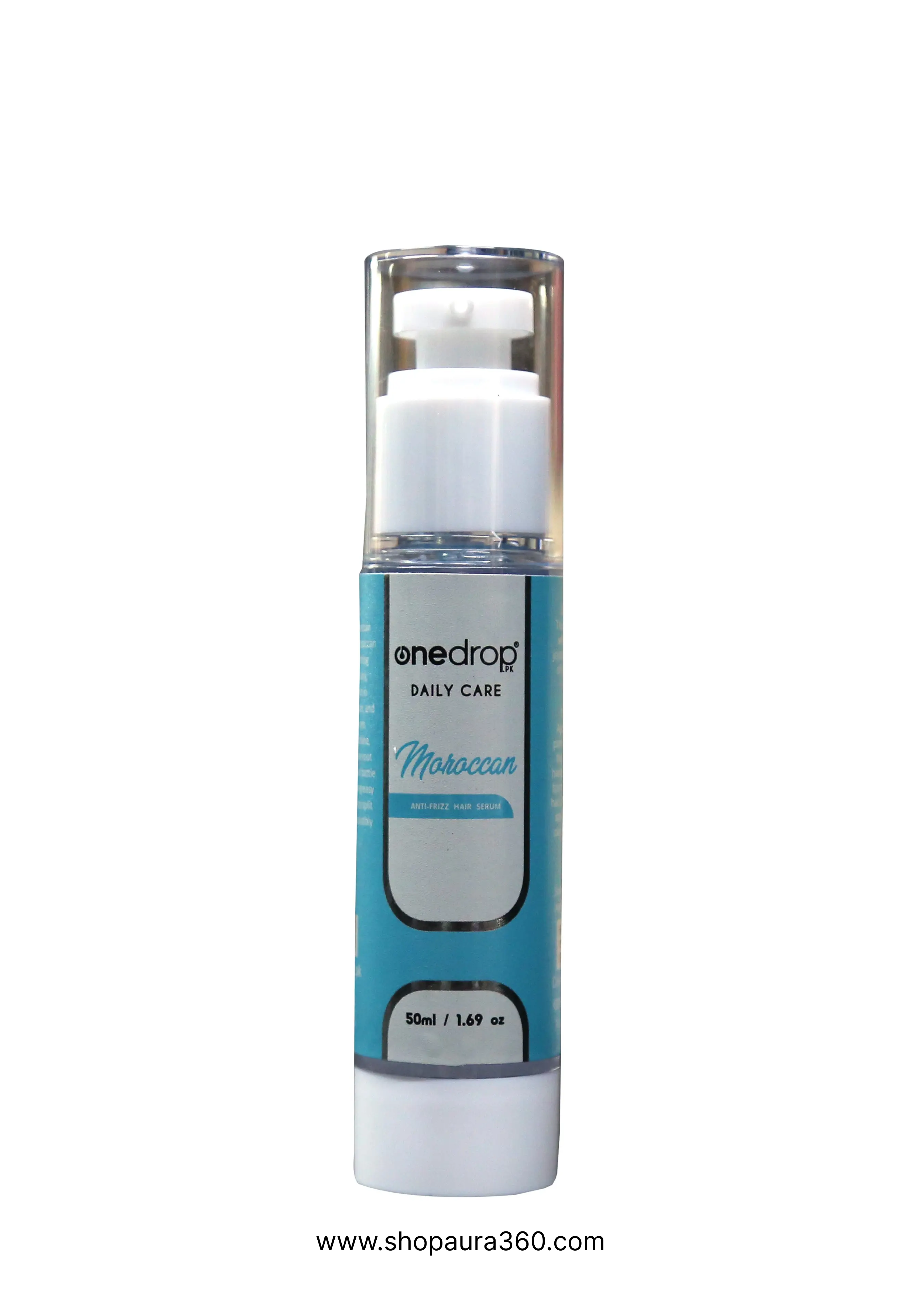 One Drop Moroccan Anti-Frizz Hair Serum 30ml – 100% Frizz-Free, 100% Shine
