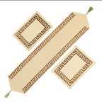 Premium Beige Table Runner - Timeless Neutral Elegance