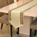 Premium Beige Table Runner - Timeless Neutral Elegance