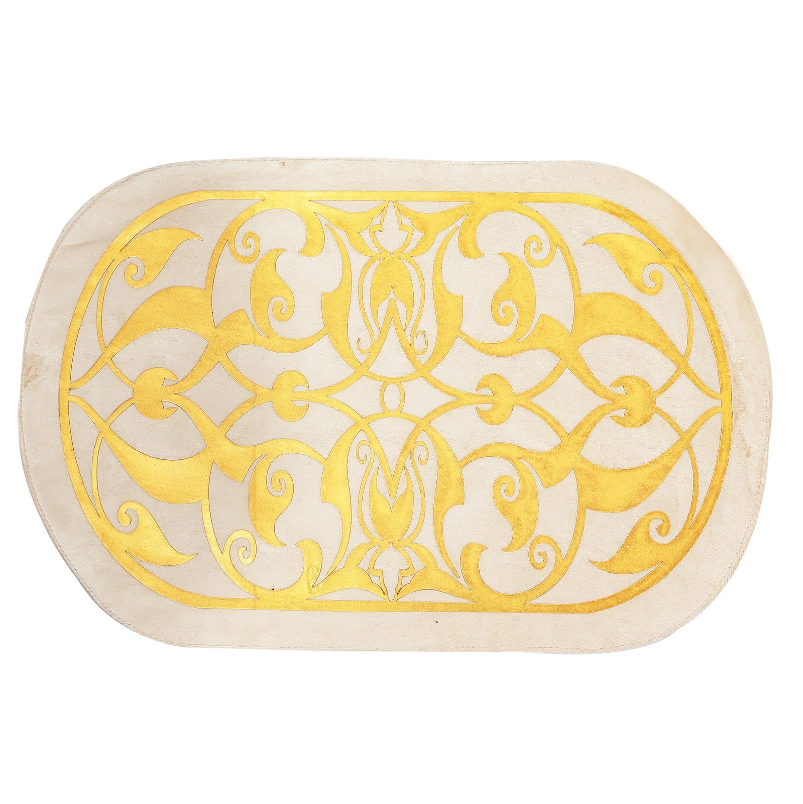 Beige Table Runner for 6 Seater Dining Table