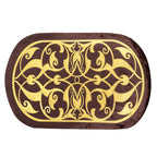 Brown Table Runner for 6 Seater Dining Table