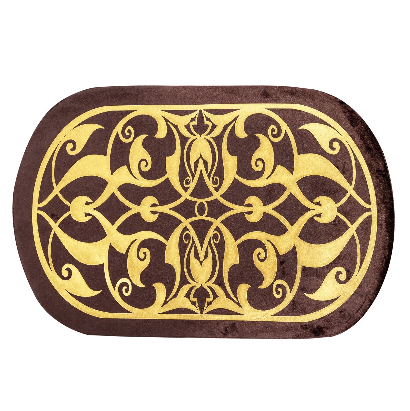 Brown Table Runner for 6 Seater Dining Table