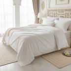 Luxury white sheet different angle