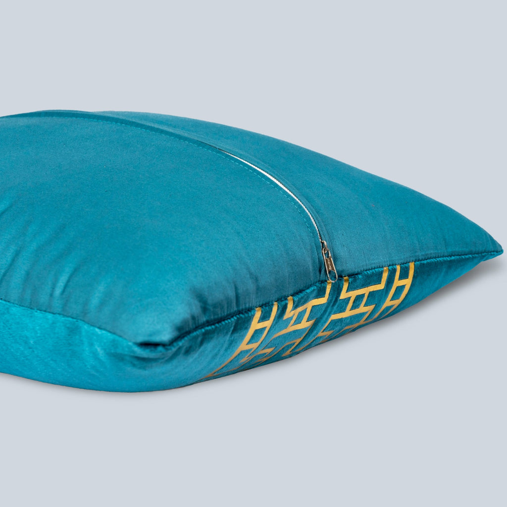 Premium Blue Velvet Cushion - Luxury Home Decor