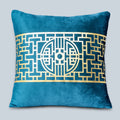 Premium Blue Velvet Cushion - Luxury Home Decor