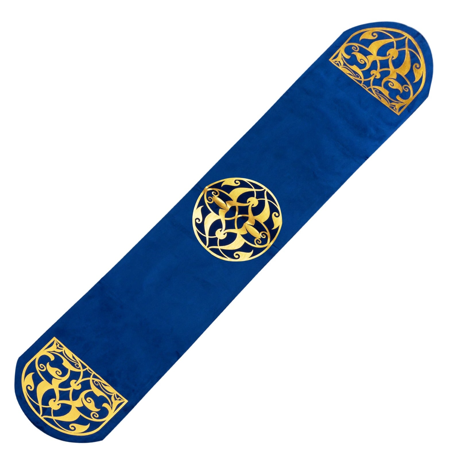 Navy Blue Table Runner for 6 Seater Dining Table