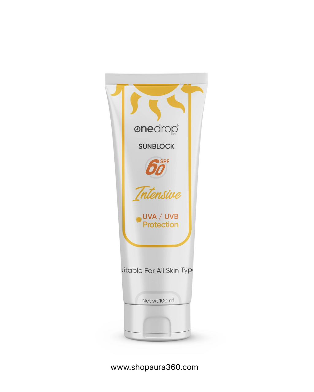 One Drop Sunblock Cream SPF 60 | 100ml – Advanced UV Protection & Hydration