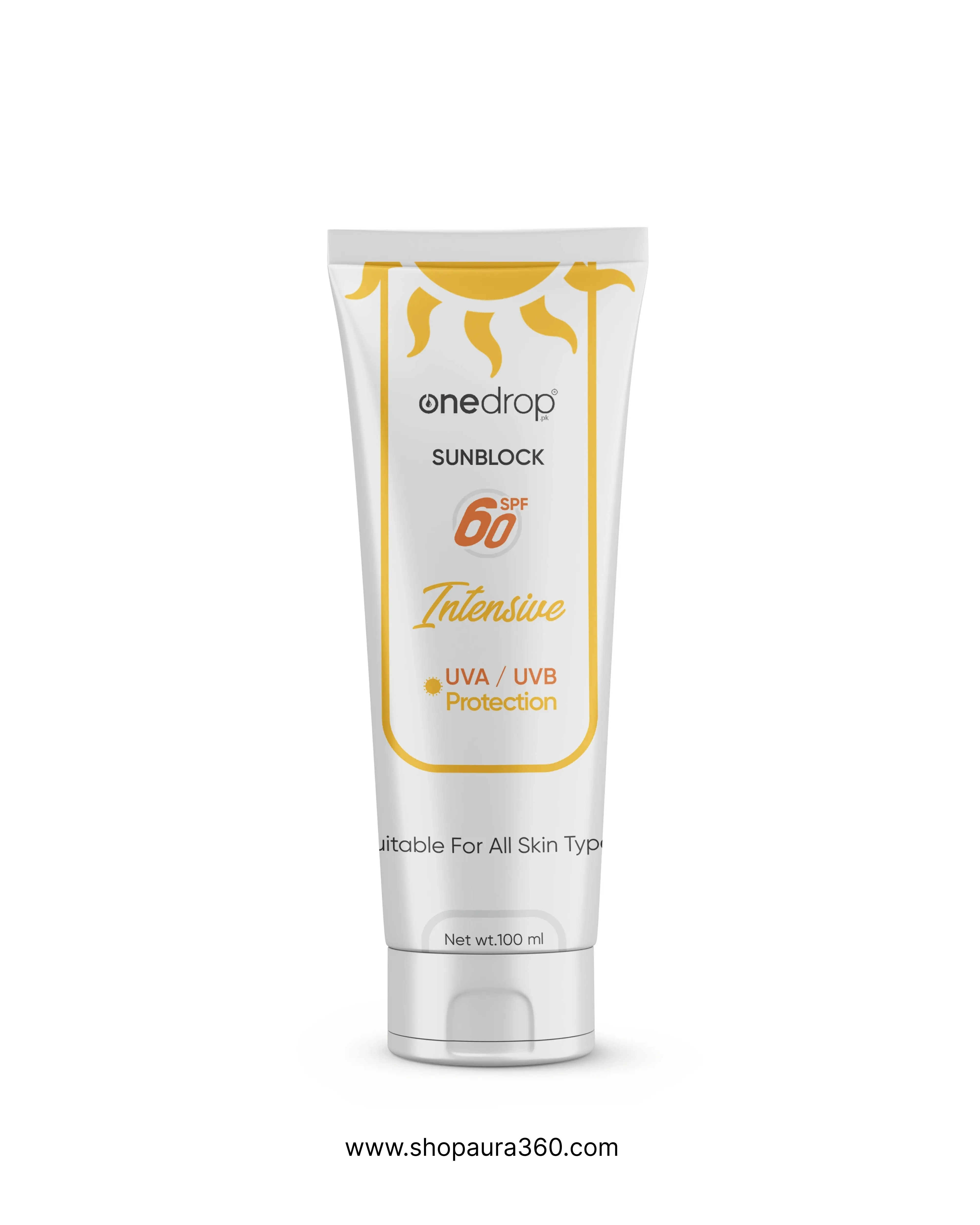 One Drop Sunblock Cream SPF 60 | 100ml – Advanced UV Protection & Hydration