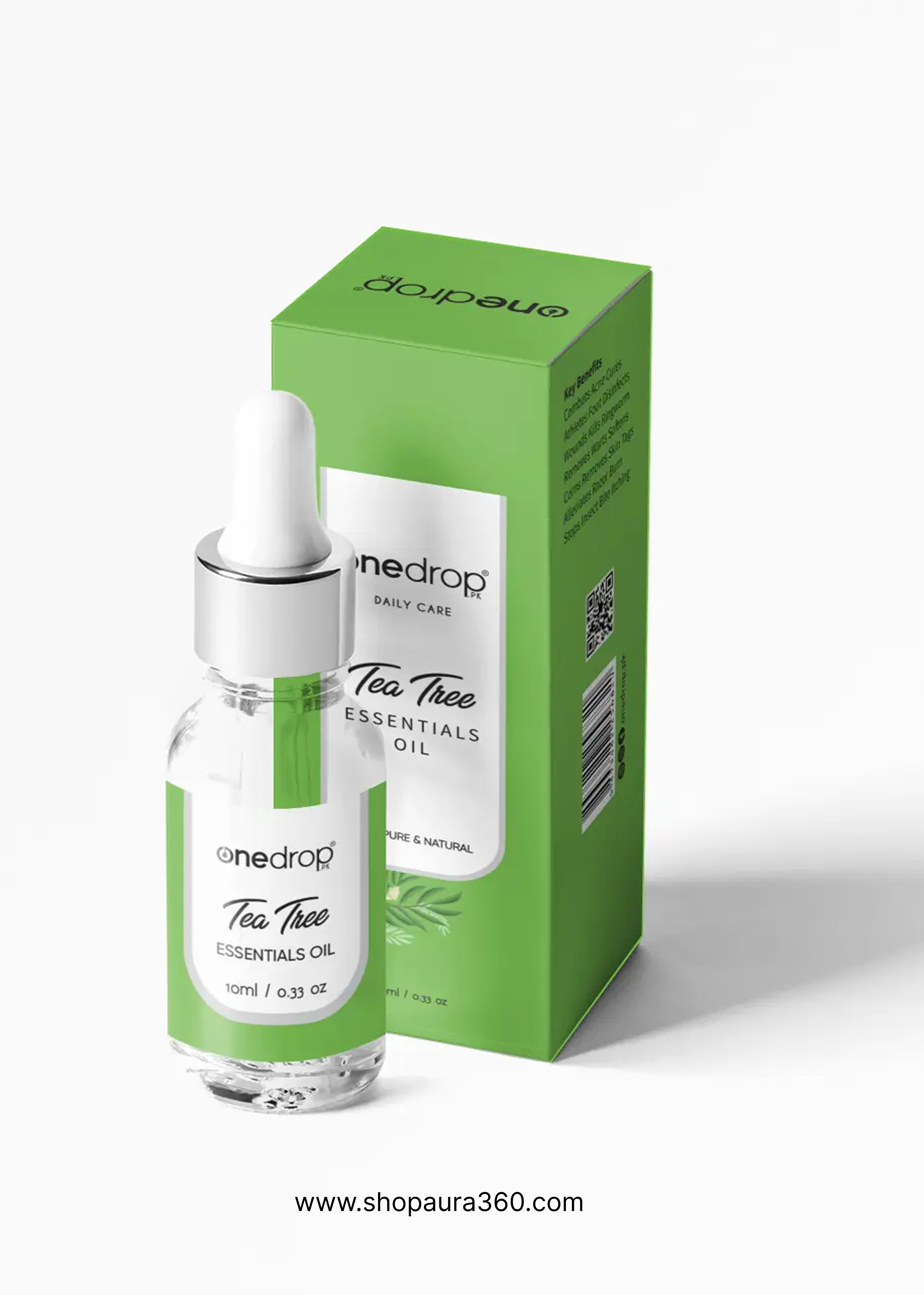 One Drop Tea Tree Essential Oil – 100% Pure Skin & Acne Care | Shop Aura 360